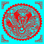 龙剪纸