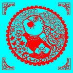 兔子剪纸