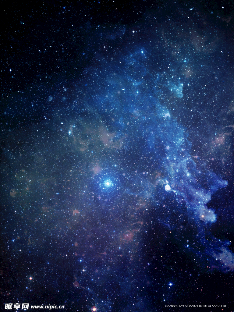 蓝色星空