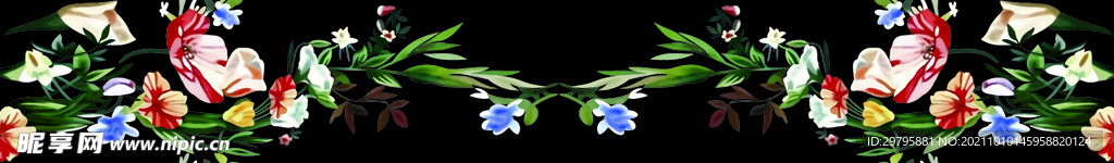 花朵定位花