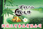 端午节粽子背景