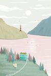 抽象山水