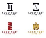   字母标 logo 标志i 