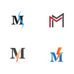  字母标 logo 标志M