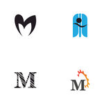  字母标 logo 标志M 