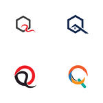 字母标 logo 标志Q