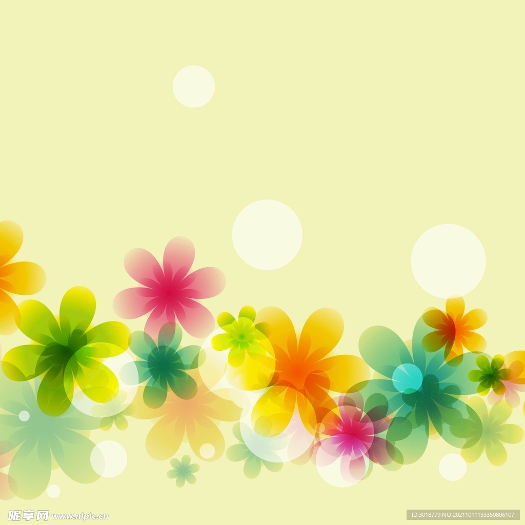 矢量花纹