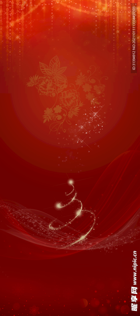 红色展架