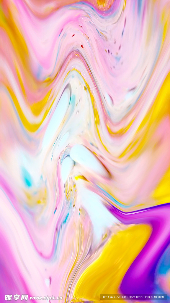 抽象油画
