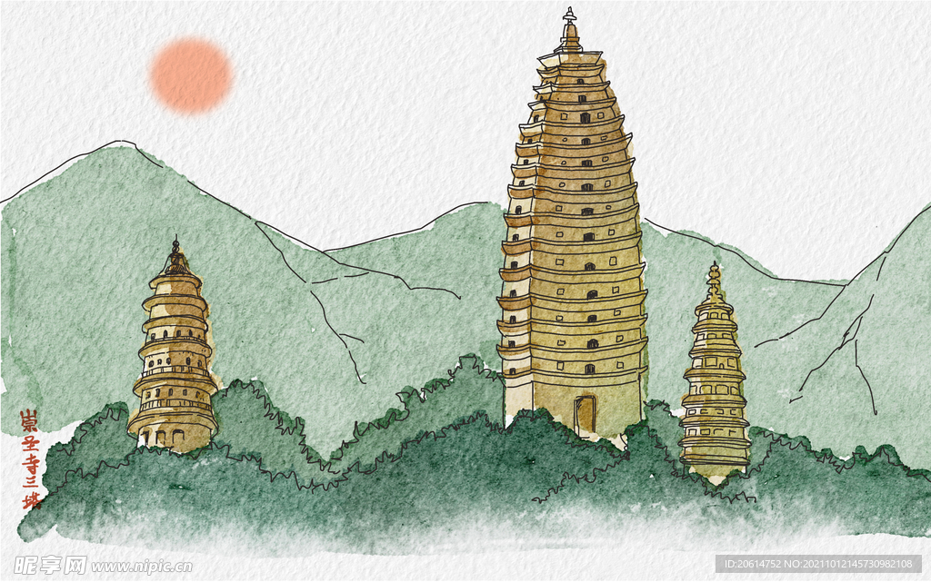 崇圣寺三塔