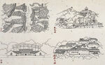 建筑线稿