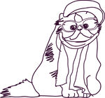 卡通小猫