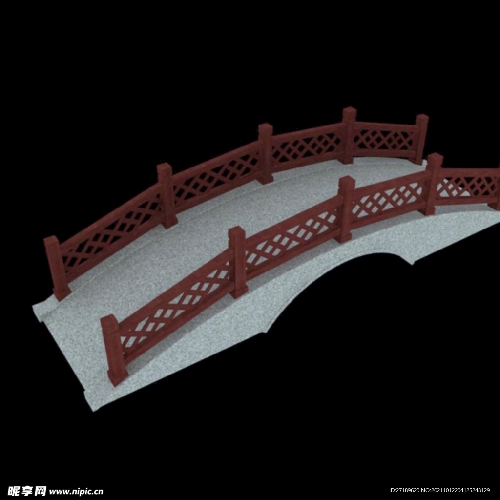 拱桥3D模型