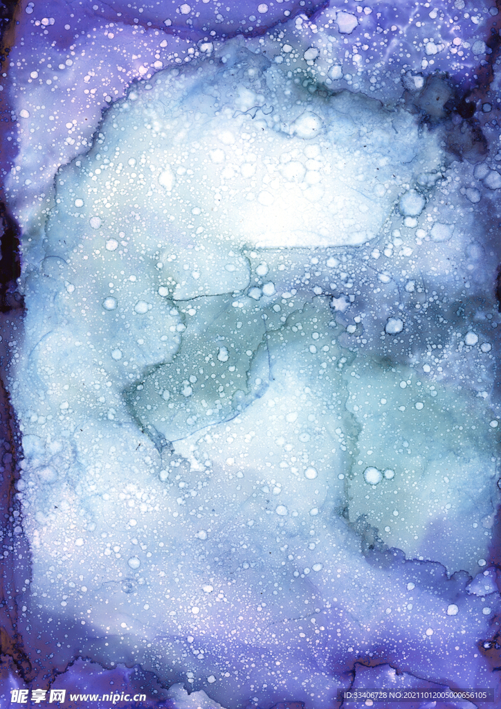 黑色水彩