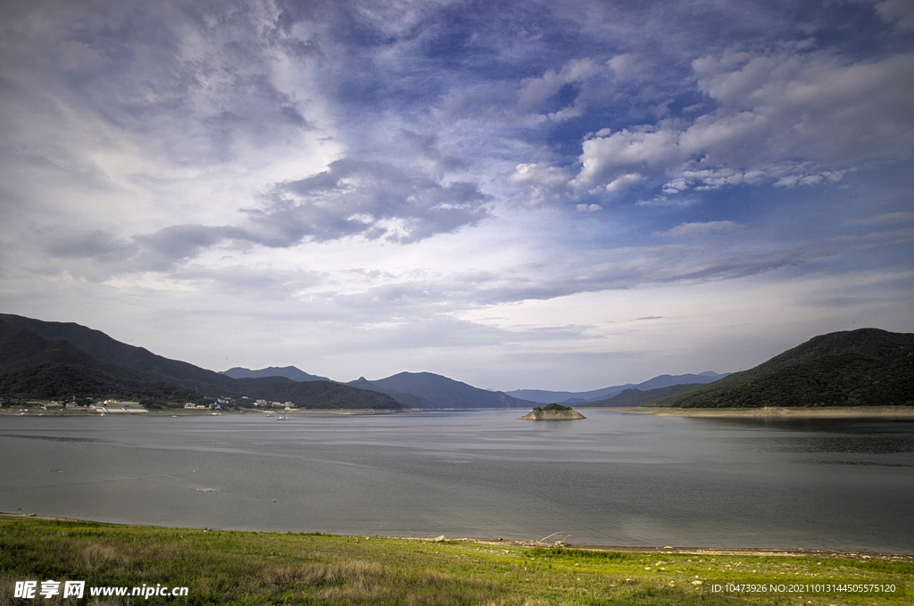 松花湖风景图片