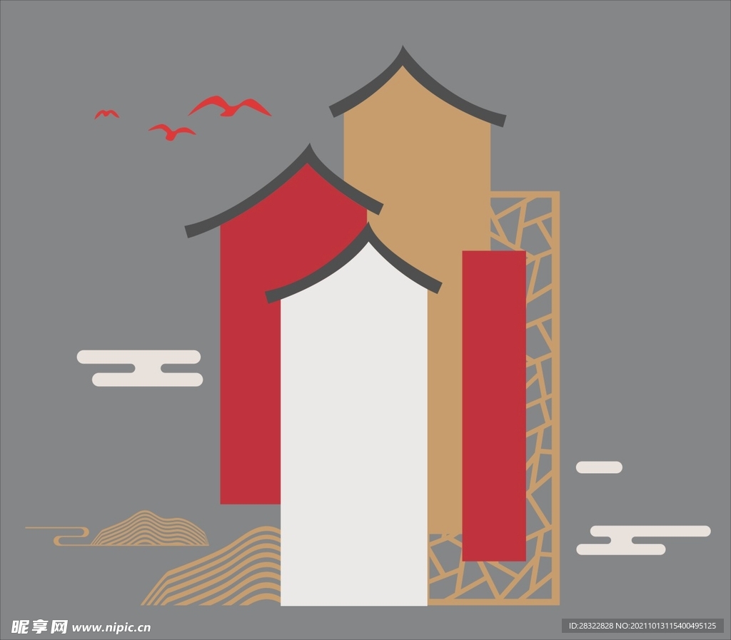 古风文化墙