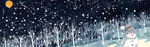 飘雪的冬季