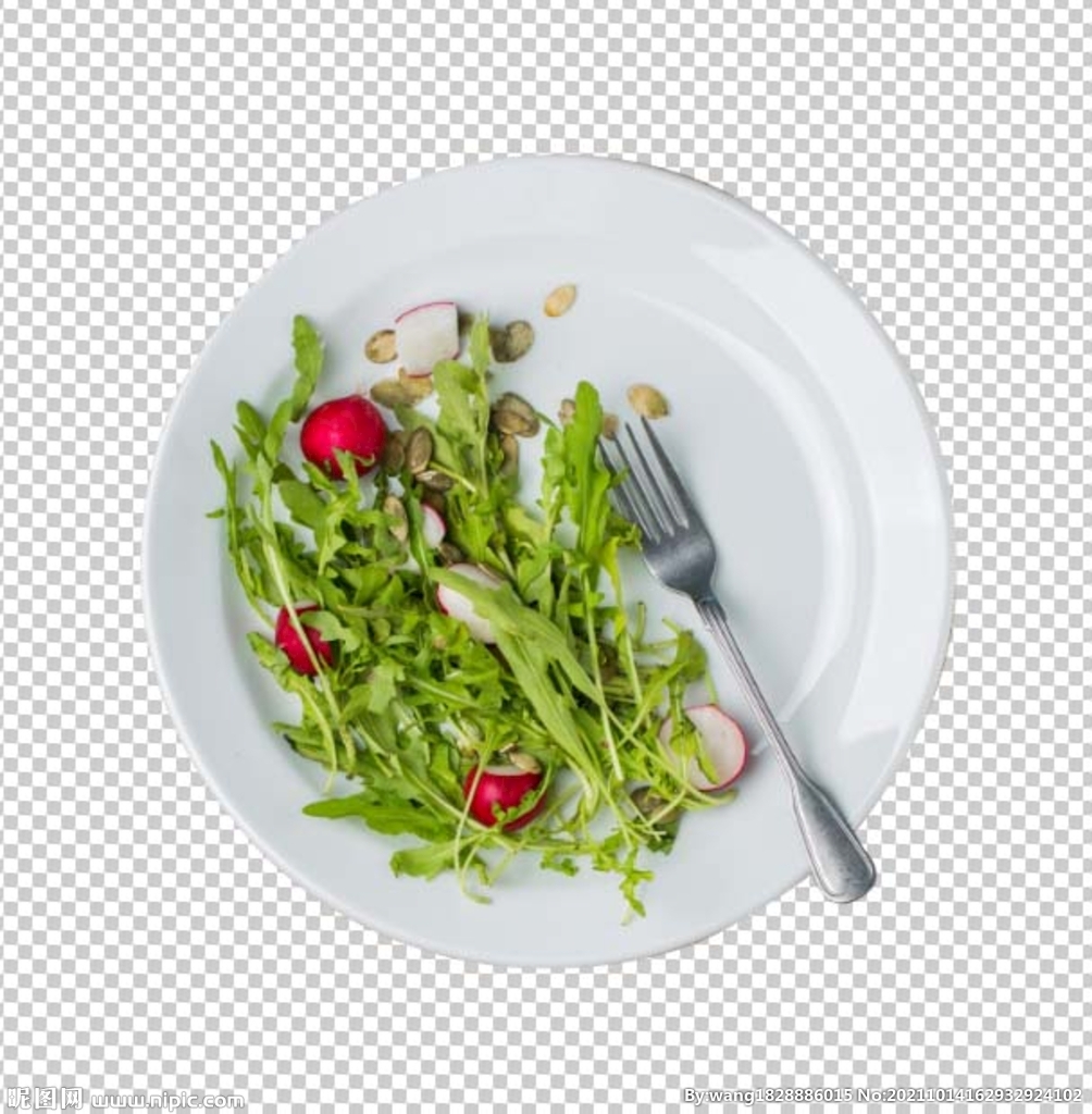 蔬菜沙拉抠图