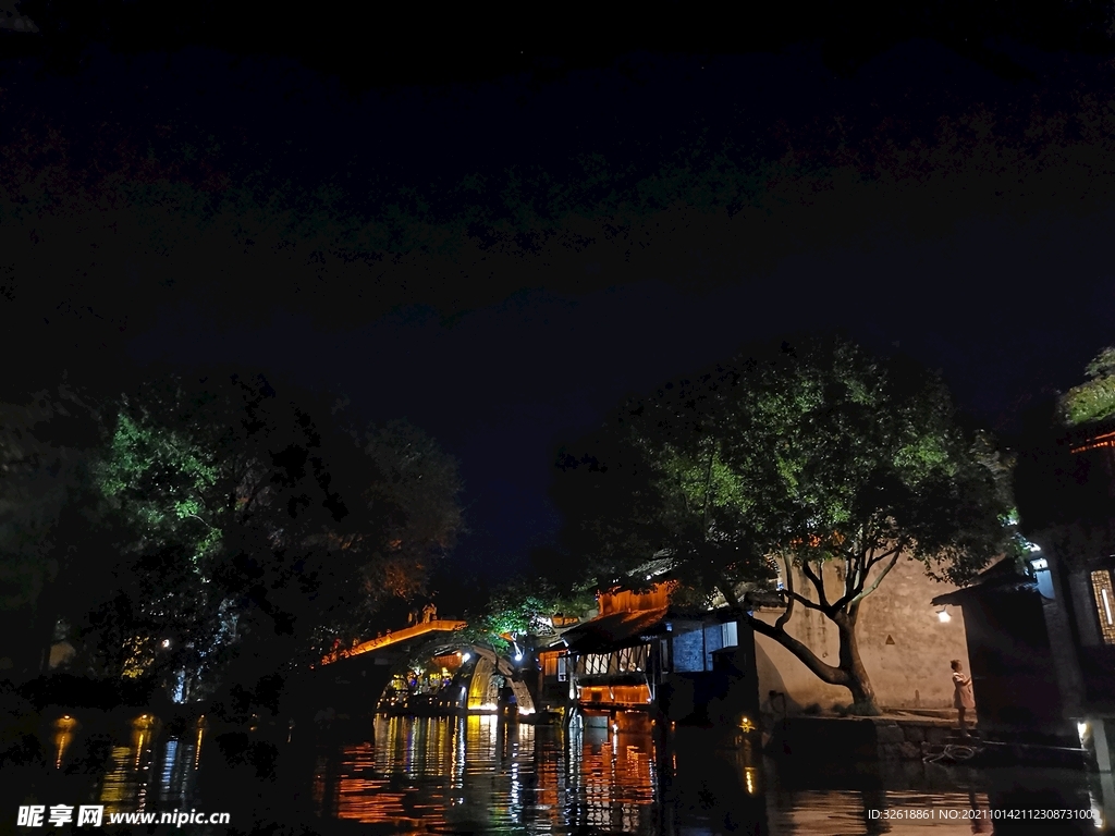 乌镇夜晚