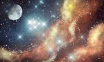 创意星空合成海报图片 
