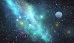 创意星空合成海报图片 