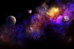  创意星空合成海报图片 