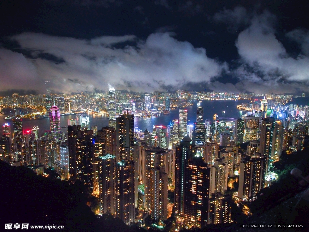 美丽城市夜景