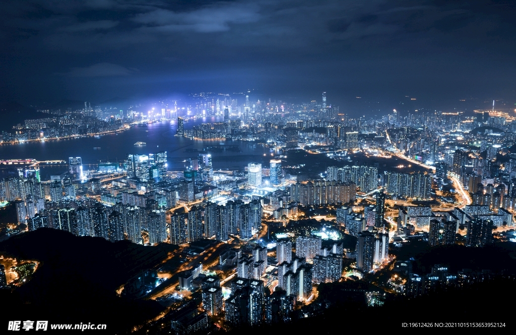 美丽城市夜景