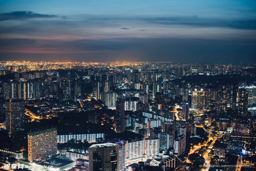 美丽城市夜景