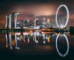 美丽城市夜景 