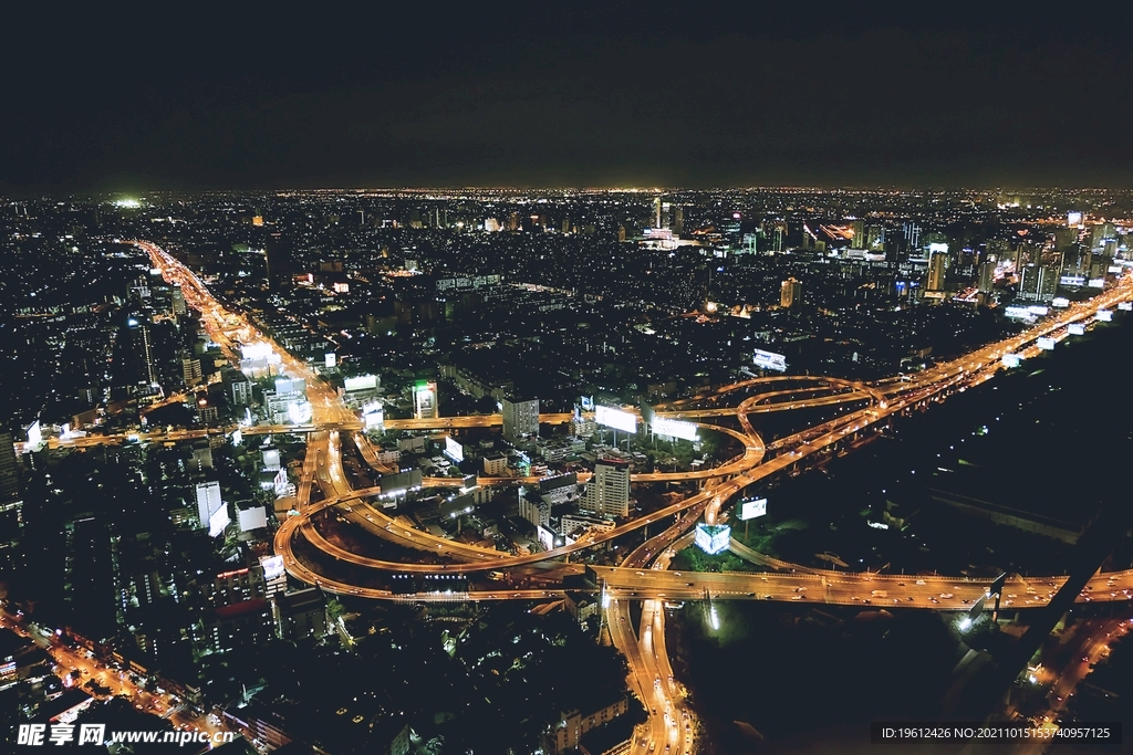 美丽城市夜景