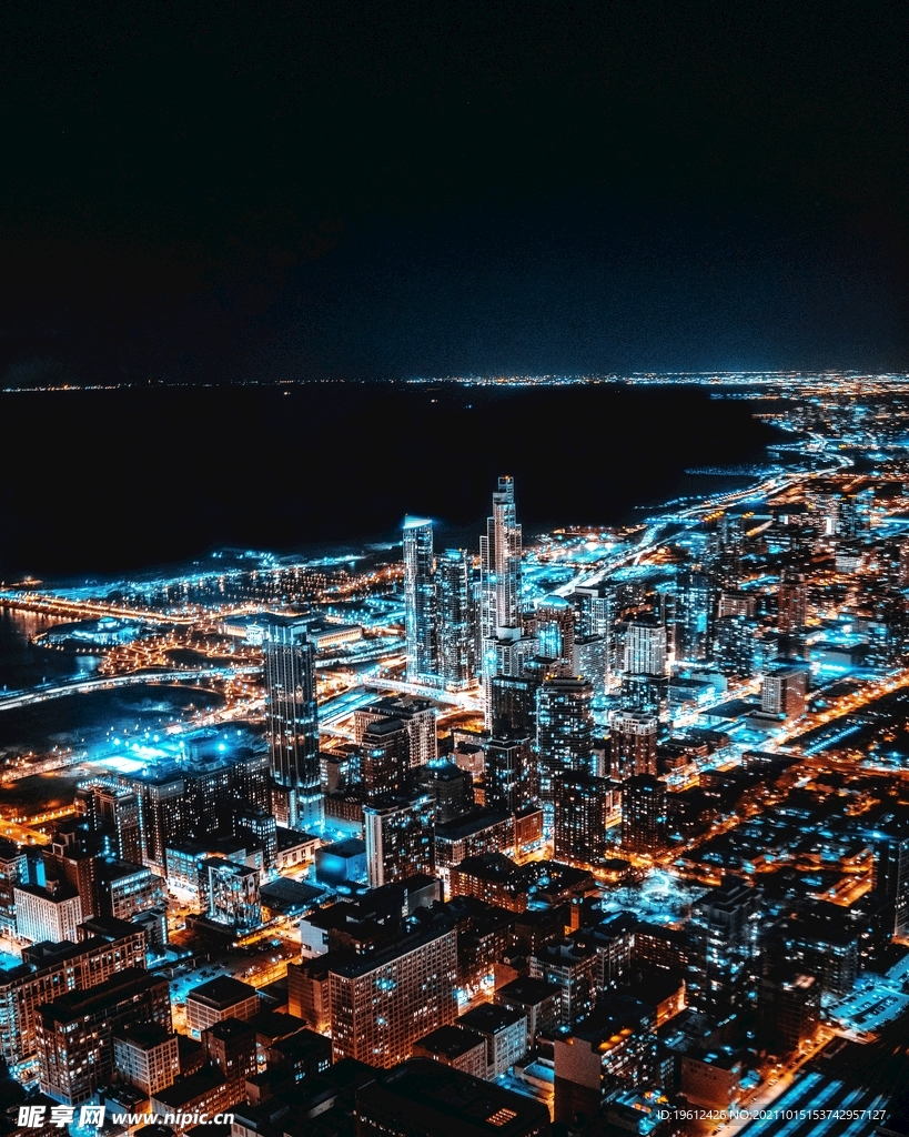 美丽城市夜景