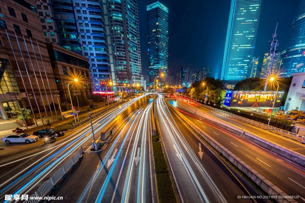 美丽城市夜景