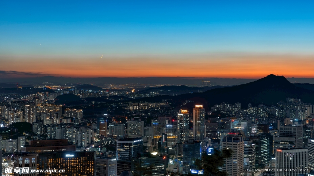美丽城市夜景