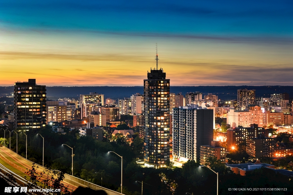 美丽城市夜景
