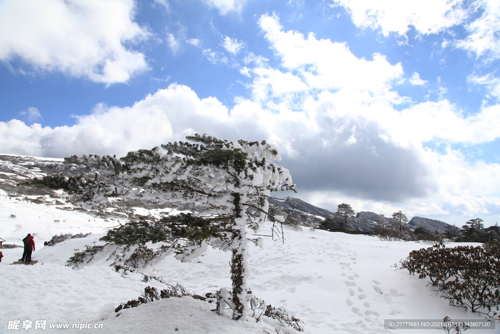 雪山