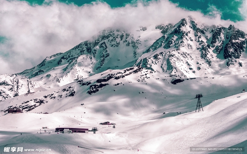 雪山