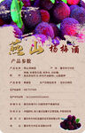 杨梅酒标签