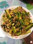 黄瓜炒肉