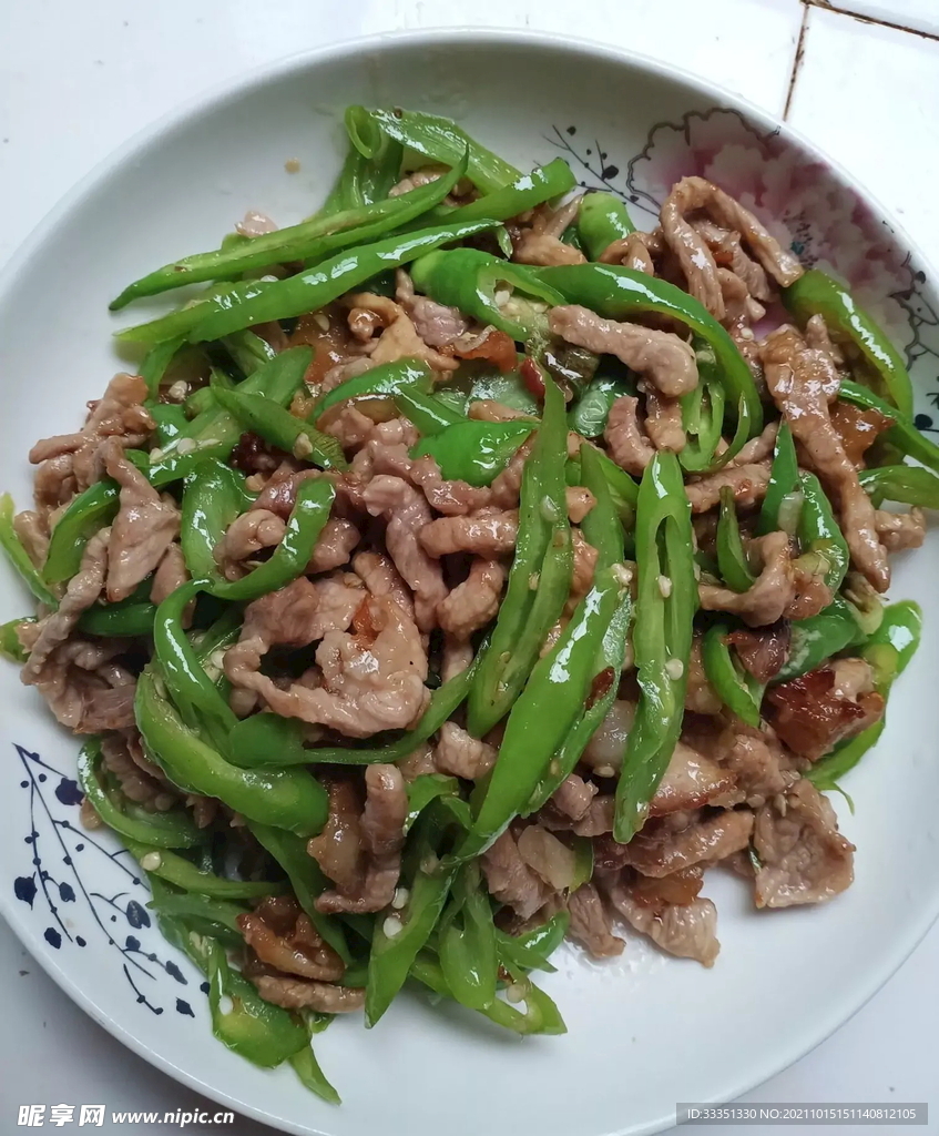 青椒肉丝