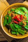 肉炒荷兰豆图片