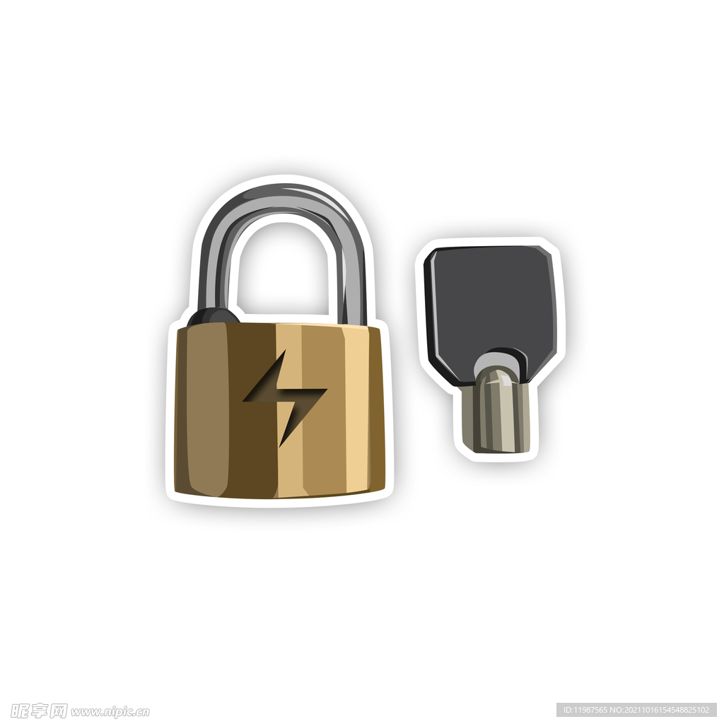 锁门锁锁具防盗锁门开锁卡通锁头