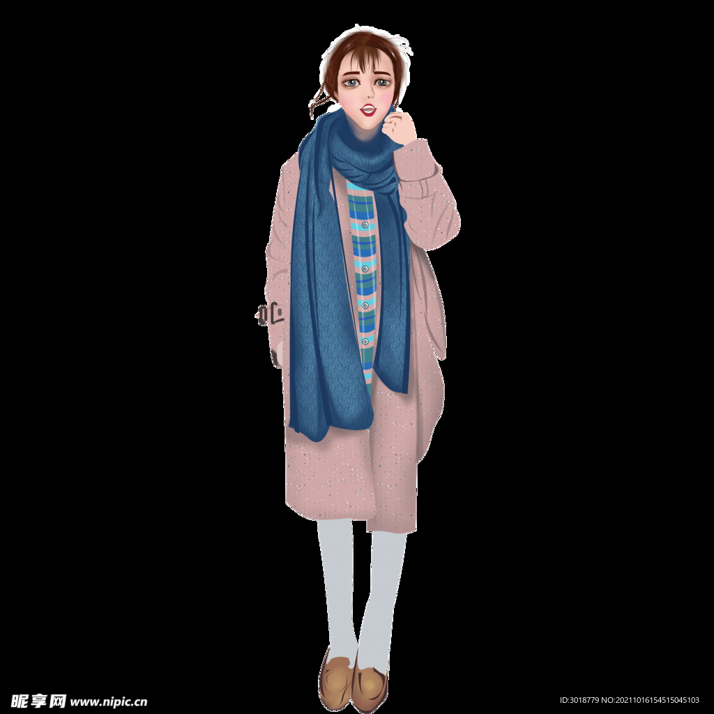 卡通女孩