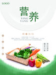 食堂文化展板海报