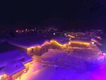 夜景雪乡