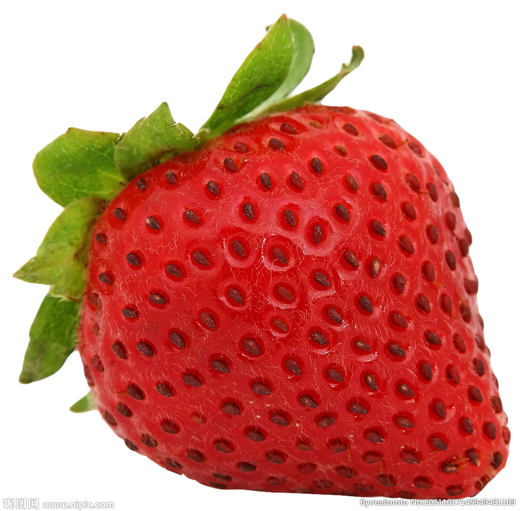 草莓免抠素材