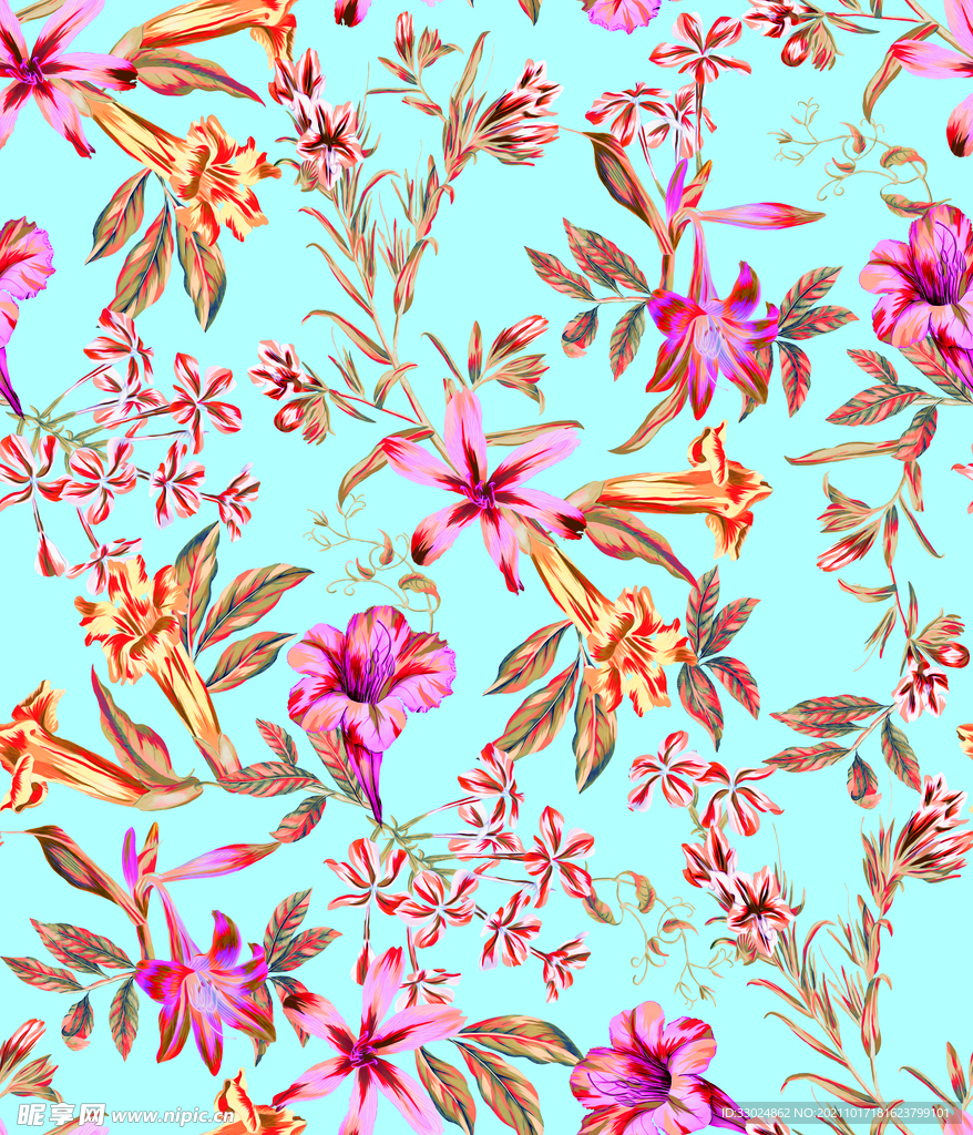 手绘花