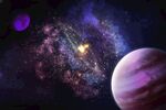 创意星空合成海报图片 