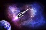 创意星空合成海报图片 