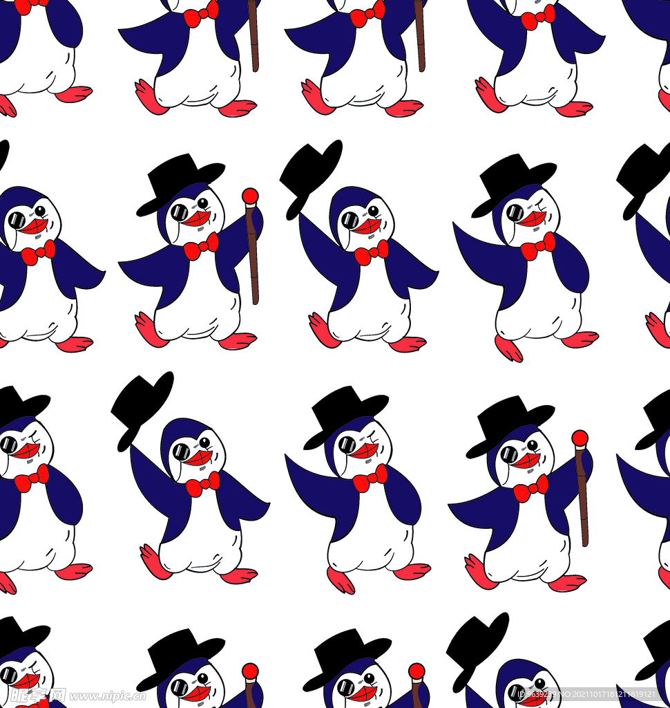 企鹅跳舞 